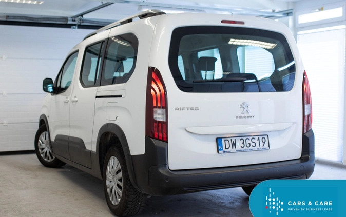 Peugeot Rifter cena 74900 przebieg: 69266, rok produkcji 2019 z Suchowola małe 232